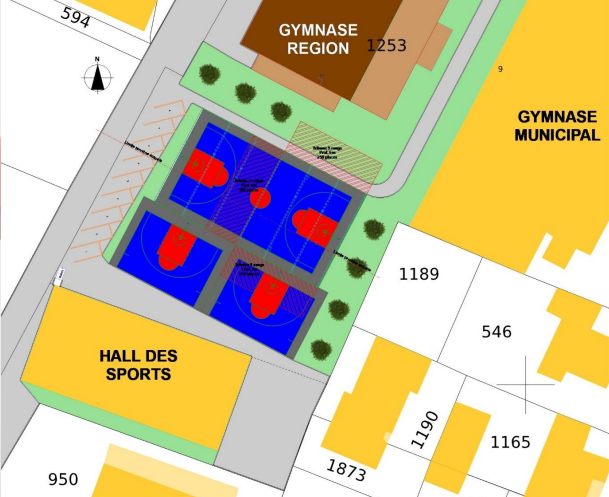 Projet Infrastructure Terrains 3X3